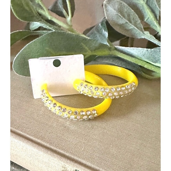 Jewelry - Rhinestone hoops